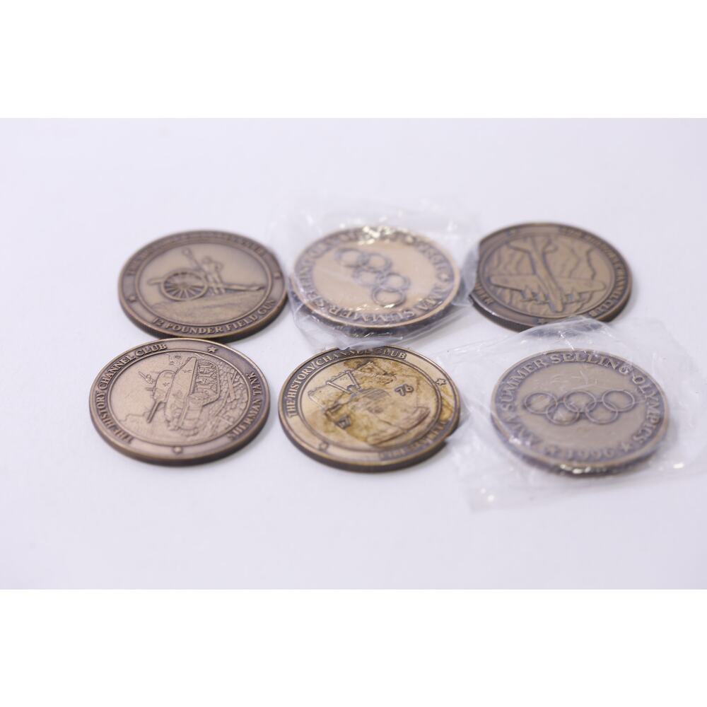 The History Channel Club, Collector's Medallion Lot, World War II ~260120-WH 909